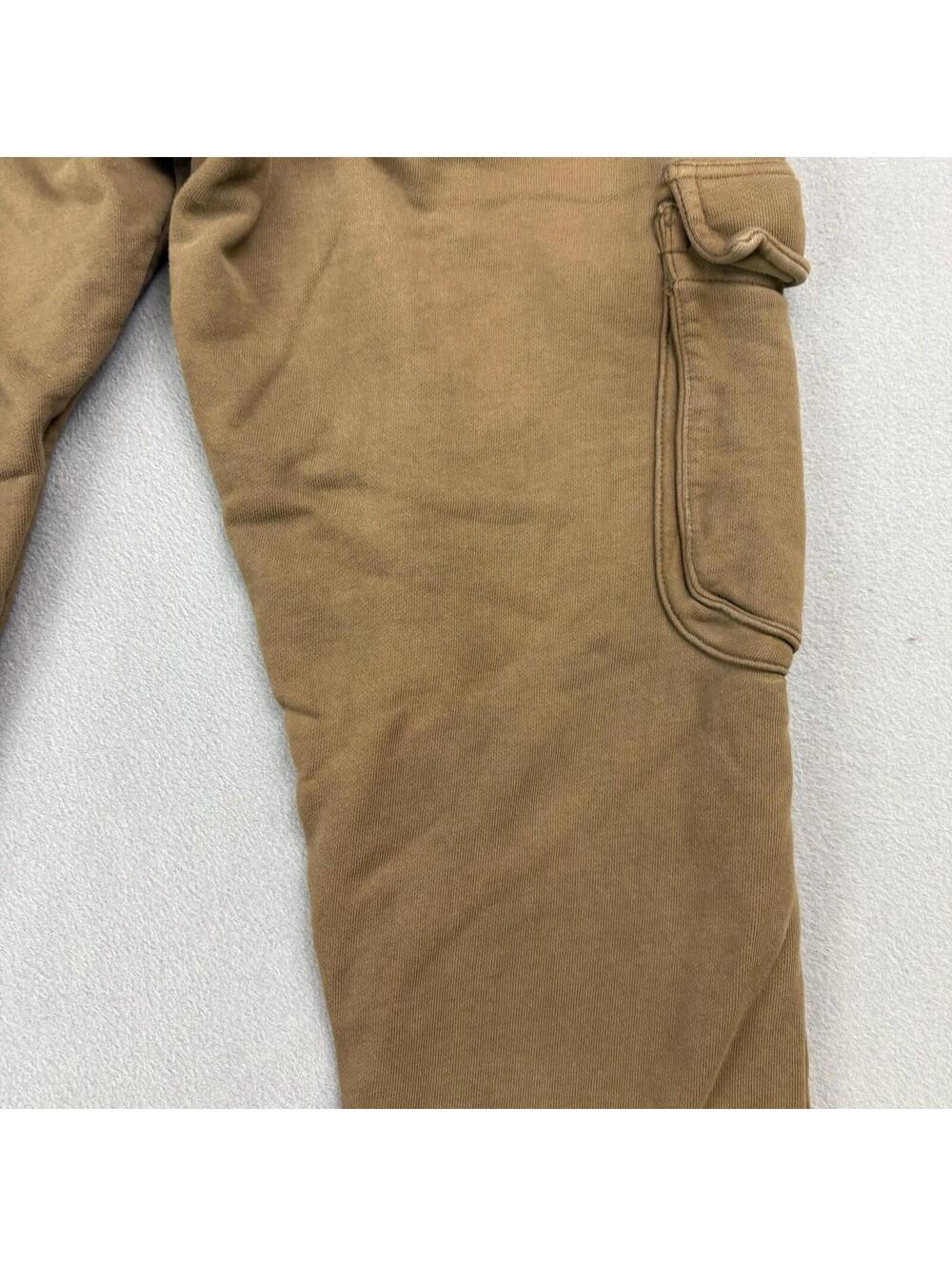 Youngla Cargo Sweatpants Size Large Brown - Picture 6 of 9